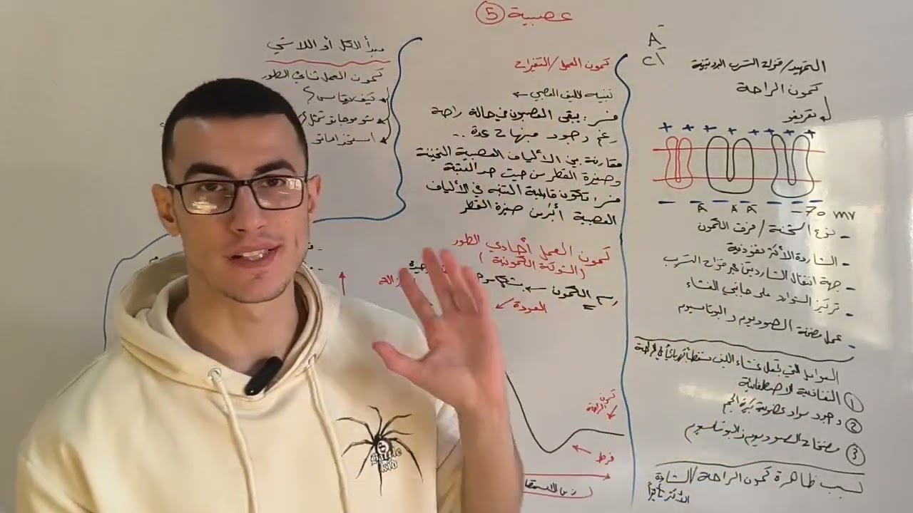 مراجعة الدرس 5 عصبية