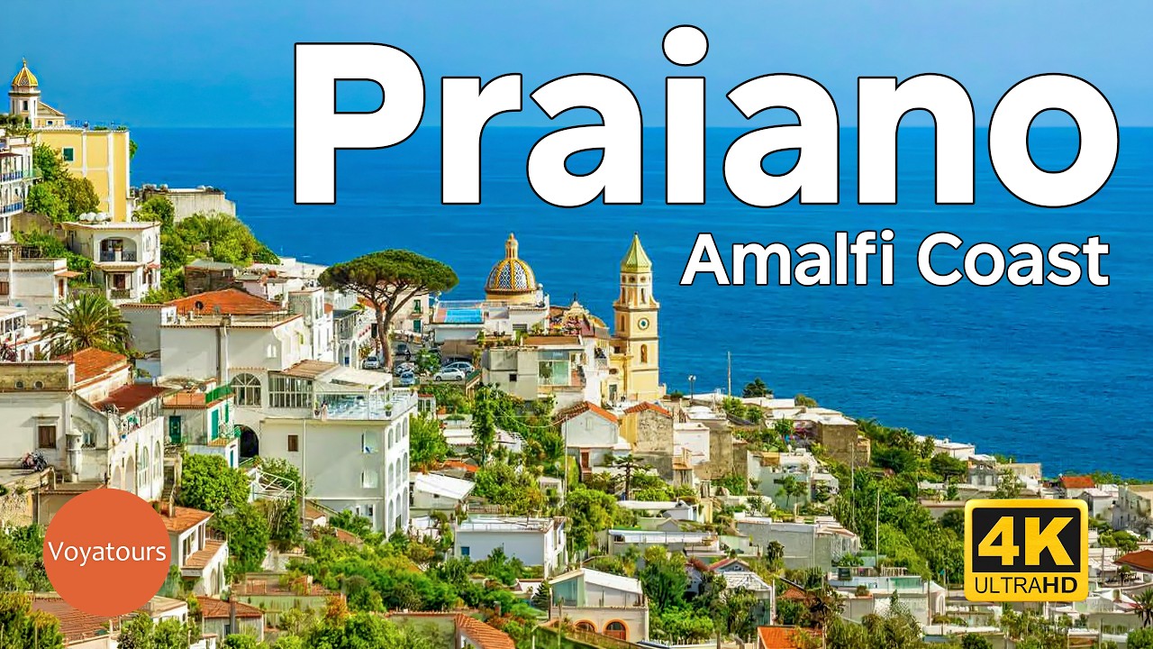 Praiano, Amalfi Coast - The Quieter Alternative to Positano (4K Walking tour)