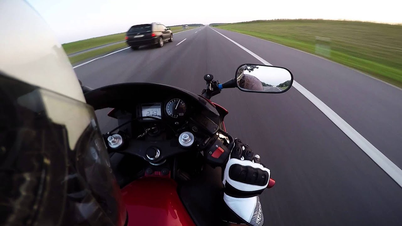 Top Speed!!!Honda CBR 600 F4I