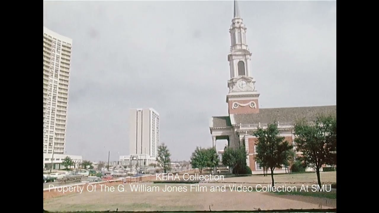 B-Roll Of Streets And Buildings On Northwest Highway In Dallas - March 1972