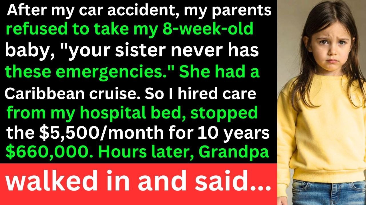 My Parents Refused My Newborn During My Car Accident—What Grandpa Told Them Changed Everything