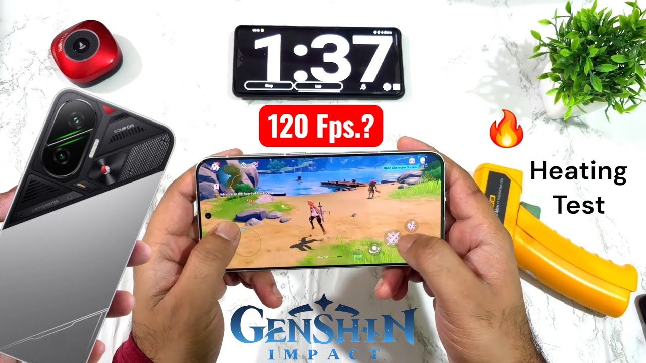 POCO F7 Genshin Impact Heating Test Shocking Results 🚀🚀🔥🔥🔥 #pocof7 