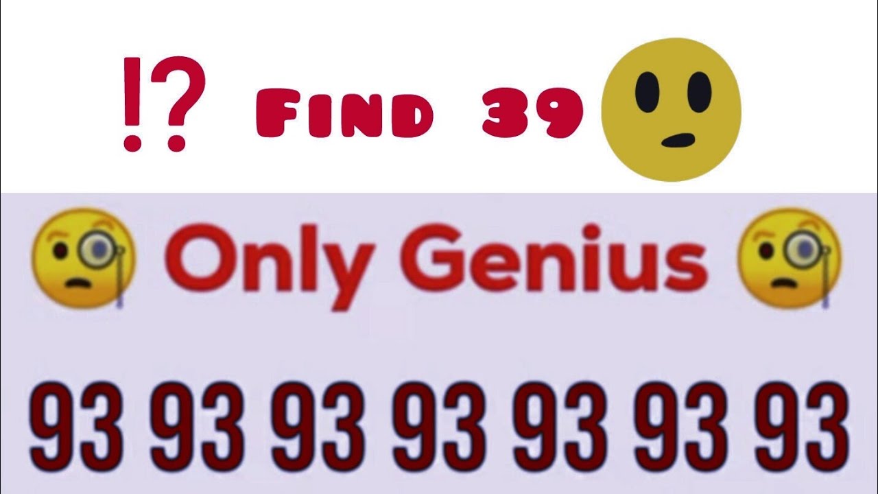 can you find 39⁉️🧐