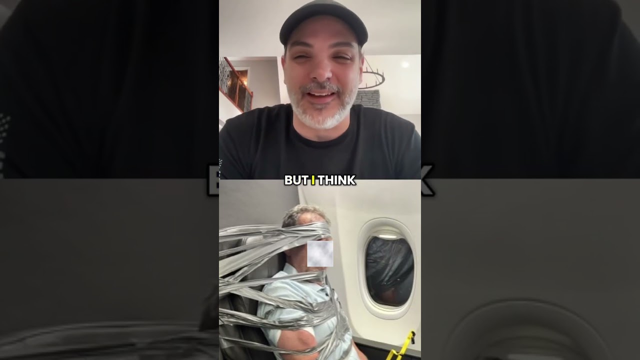 Passenger who helped restrain disruptive man on American Airlines flight describes chaos