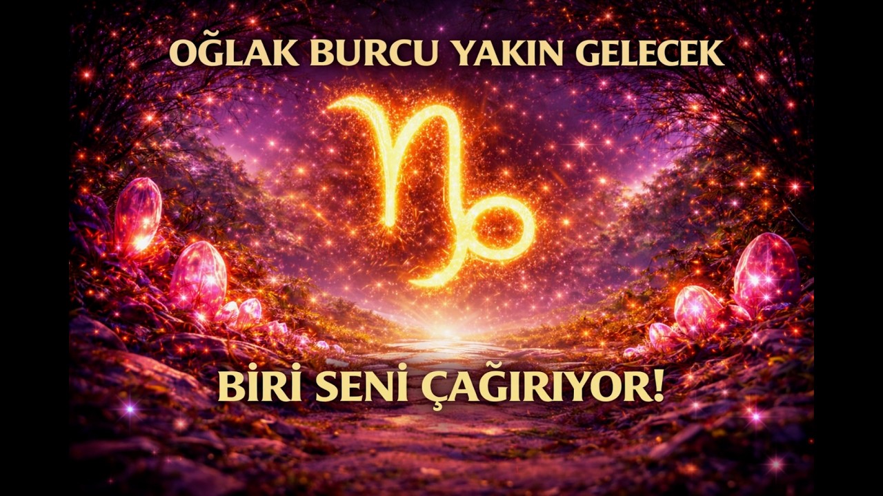 ♑ OĞLAK BURCU 🔮 YAKIN GELECEK “BİRİ SENİ ÇAĞIRIYOR!”