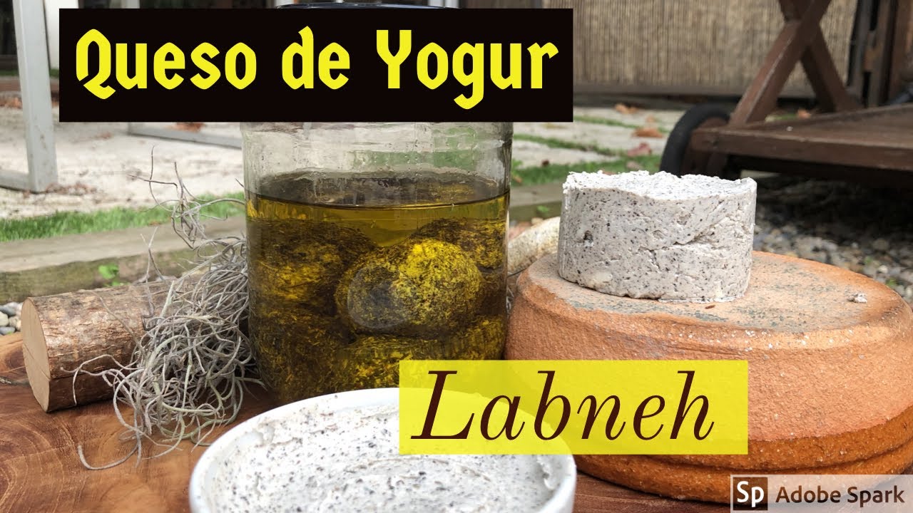 Queso de yogur Labneh Receta completa