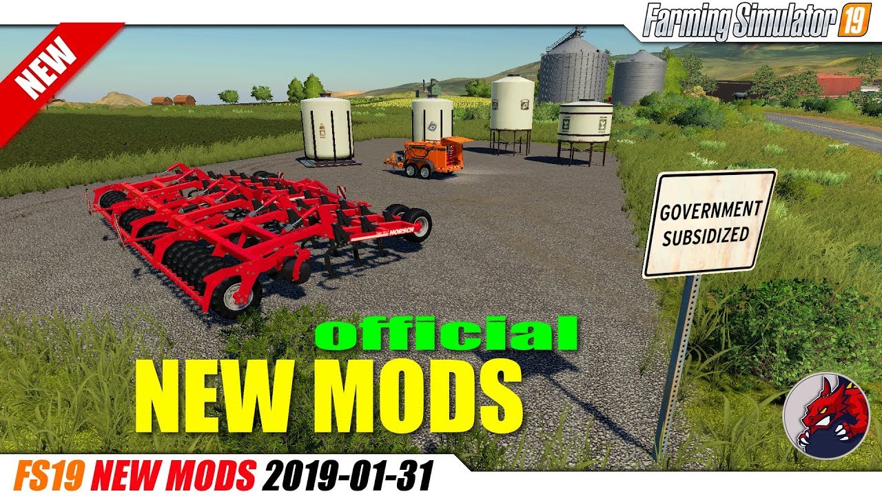FS19 | GIANTS New Mods (2019-01-31) - review