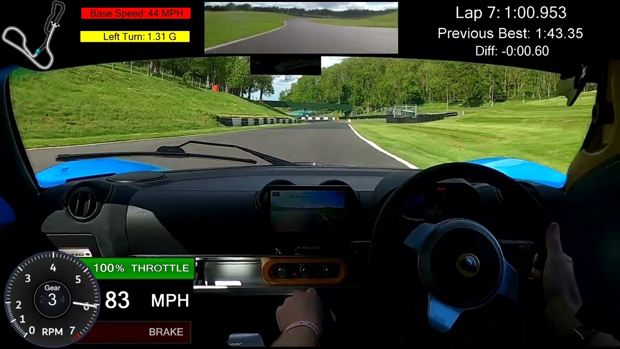 Lotus Exige 410 - Cadwell Park 24/05/22 - Best lap of the day