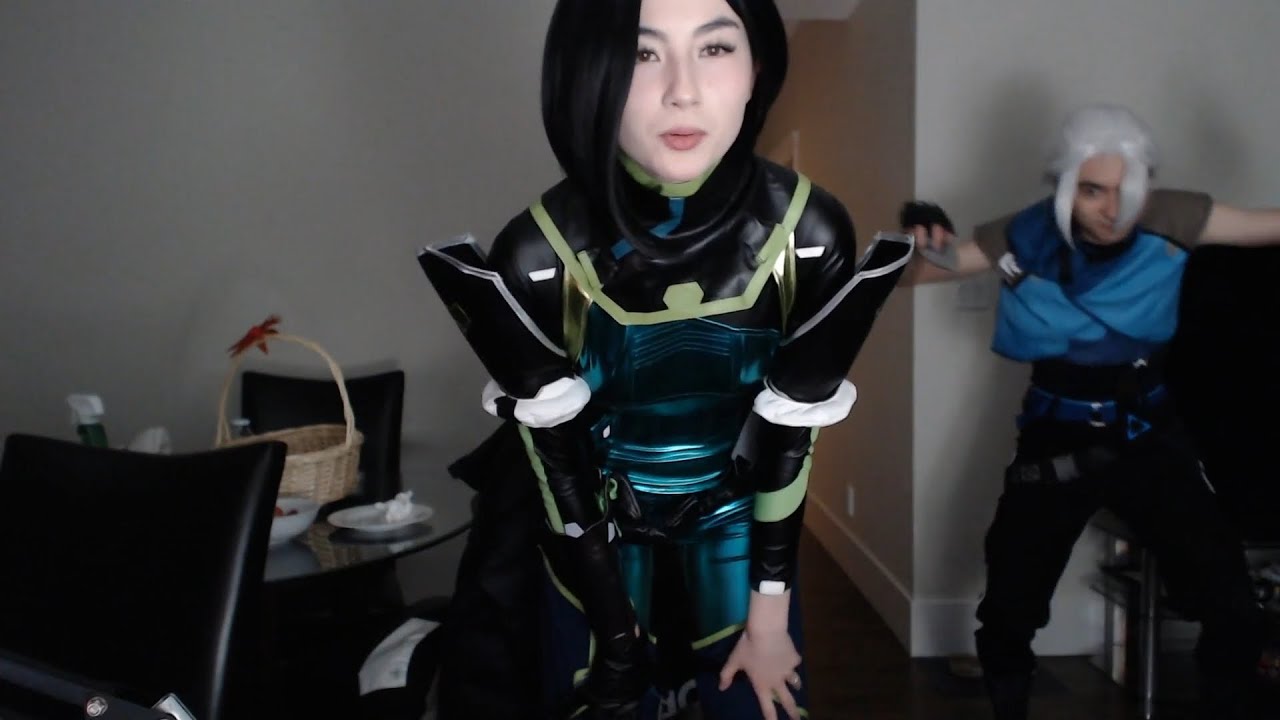 Tenz and Kyedae's Valorant Cosplay!!