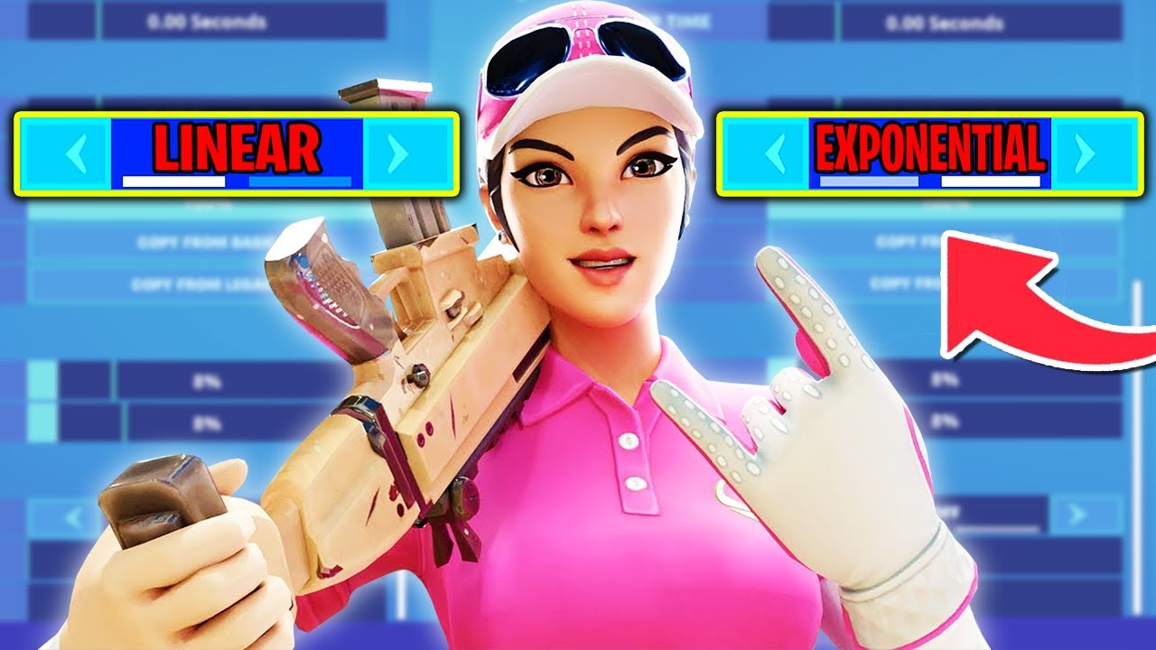 Why EVERY PRO is Switching to Exponential Settings/Sensitivity in Fortnite (Linear VS Exponential)