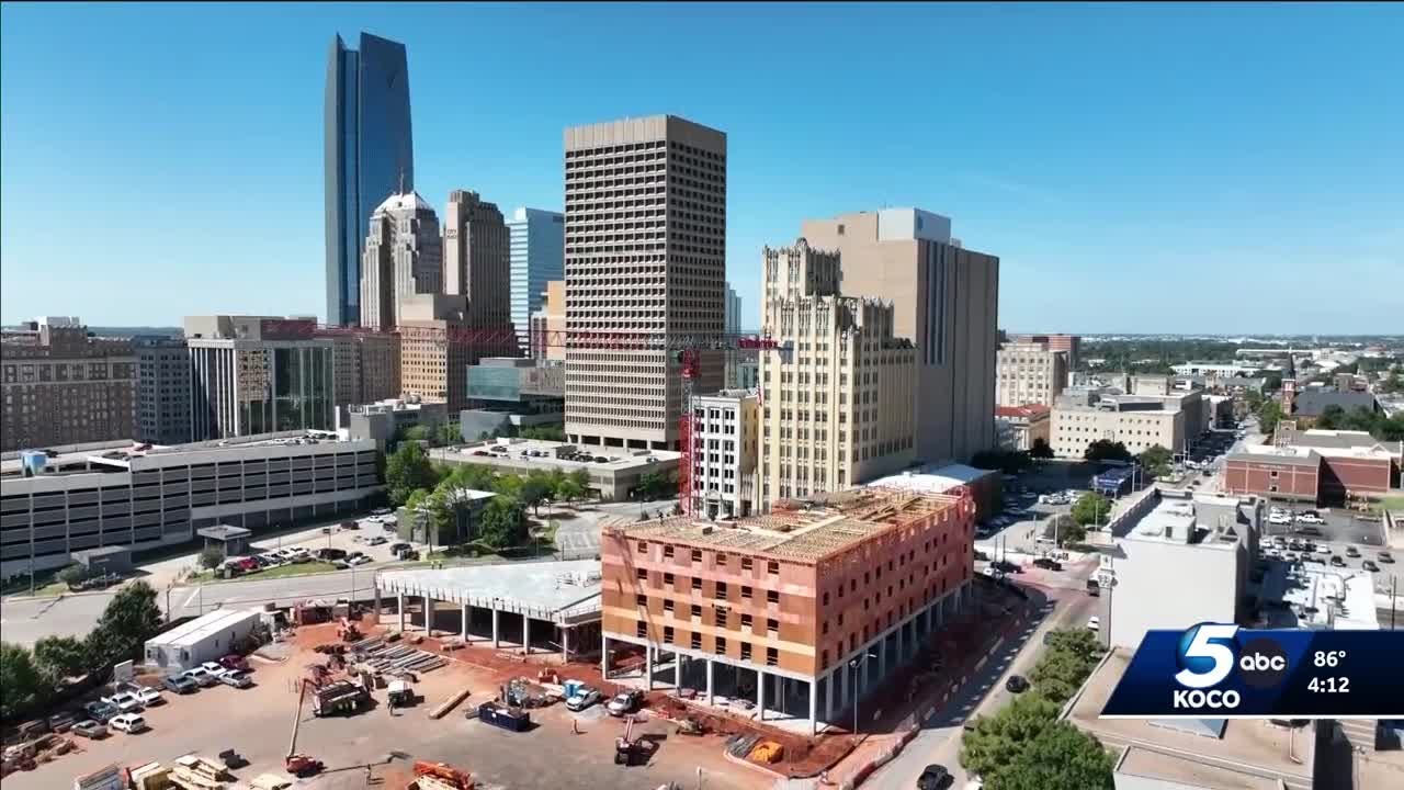 Construction progresses on downtown Oklahoma City's largest affordable housing project