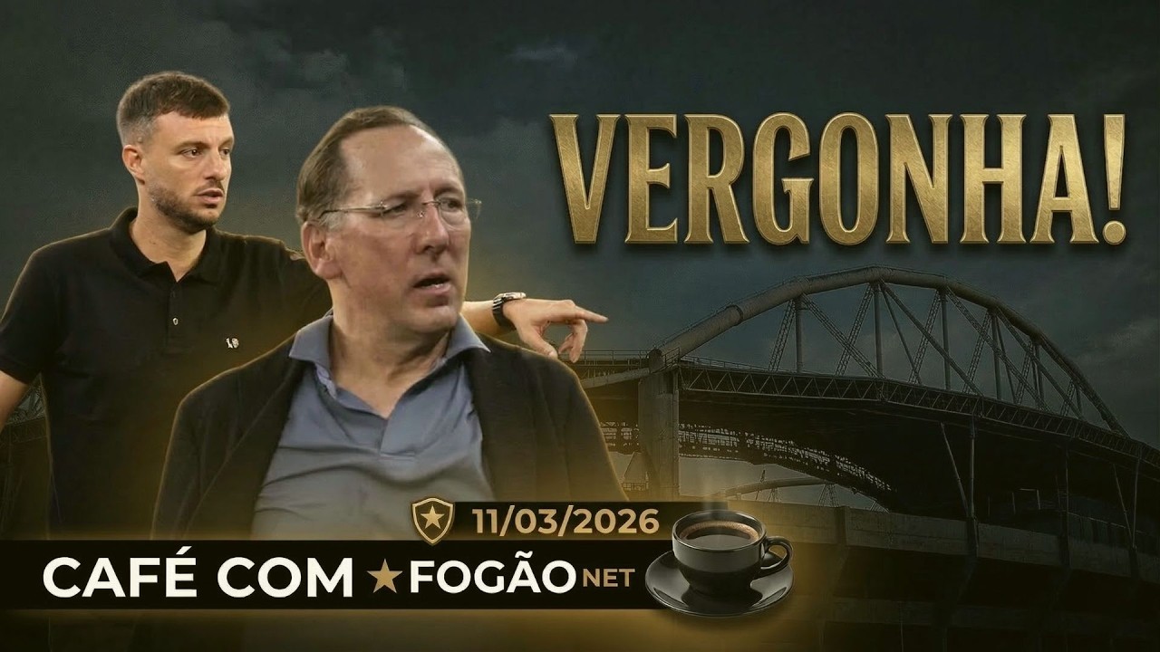 CAFÉ COM FOGÃONET: BOTAFOGO É ELIMINADO E VAI JOGAR A SUL-AMERICANA | ALEX TELLES DESABAFA