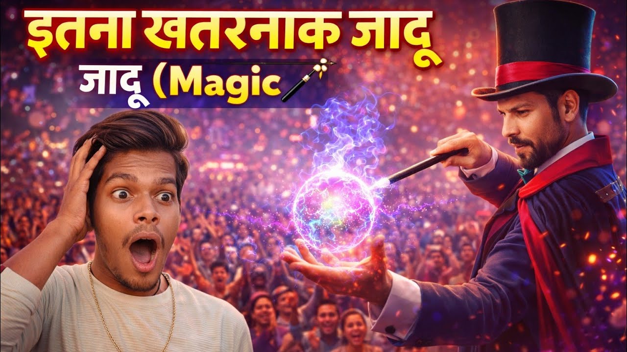 इतना खतरनाक जादू (Magic 🪄)करने वाले कहा से आ गए हमारे गांव में 😯 l magic ✨🪄
