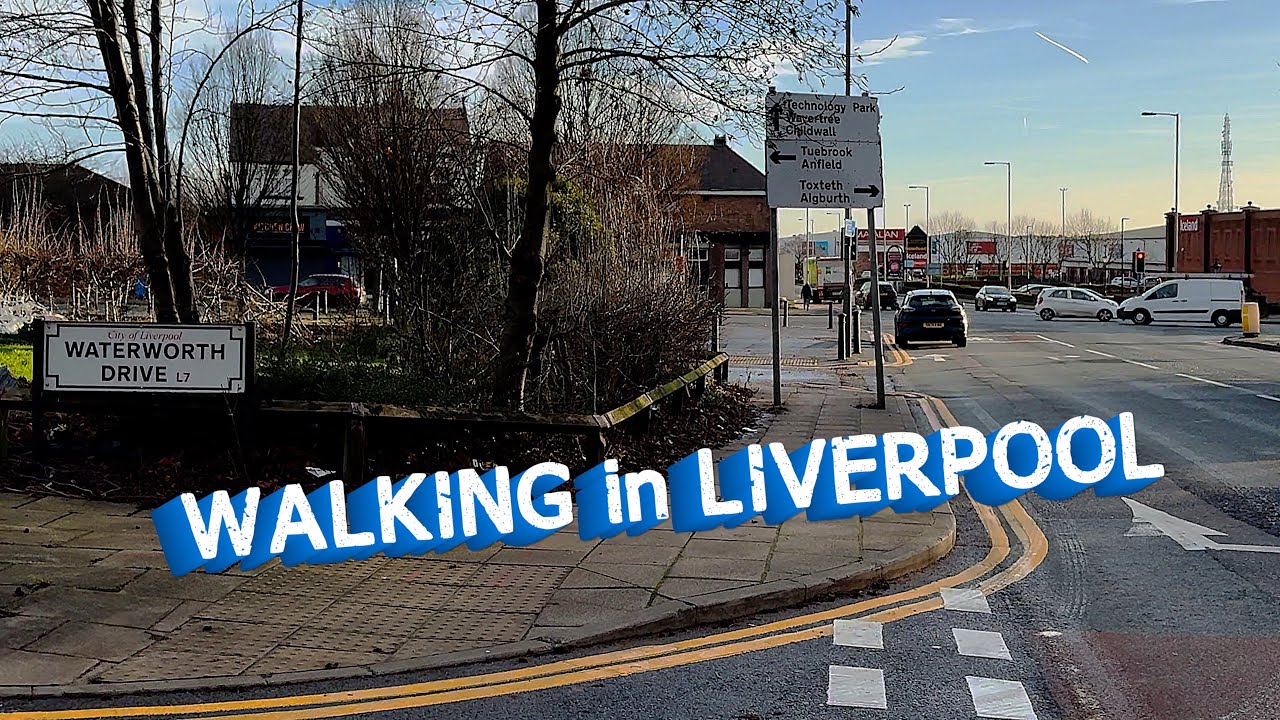 Walking in Liverpool / From Hope Street to Matalan, Wavertree