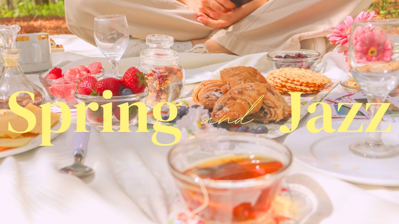 Jazz with a spring breeze 🌼 | Lively jazz that's great to listen to on a spring day