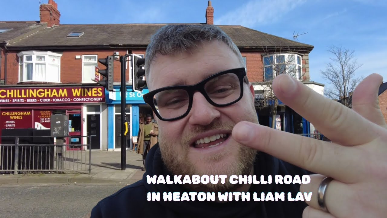 Прогулка по Чиллингем-роуд в Хитоне, Ньюкасл, с Лиамом Лавом! 👀🔥 #liamlav #newcastle