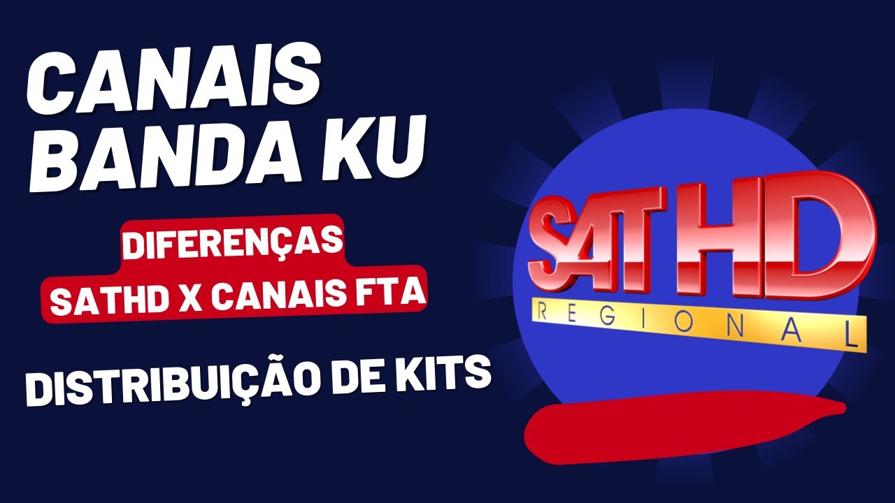 CANAIS BANDA KU | Diferença Entre SatHD e Canais FTA | Instalação Dos Kits Já Começaram