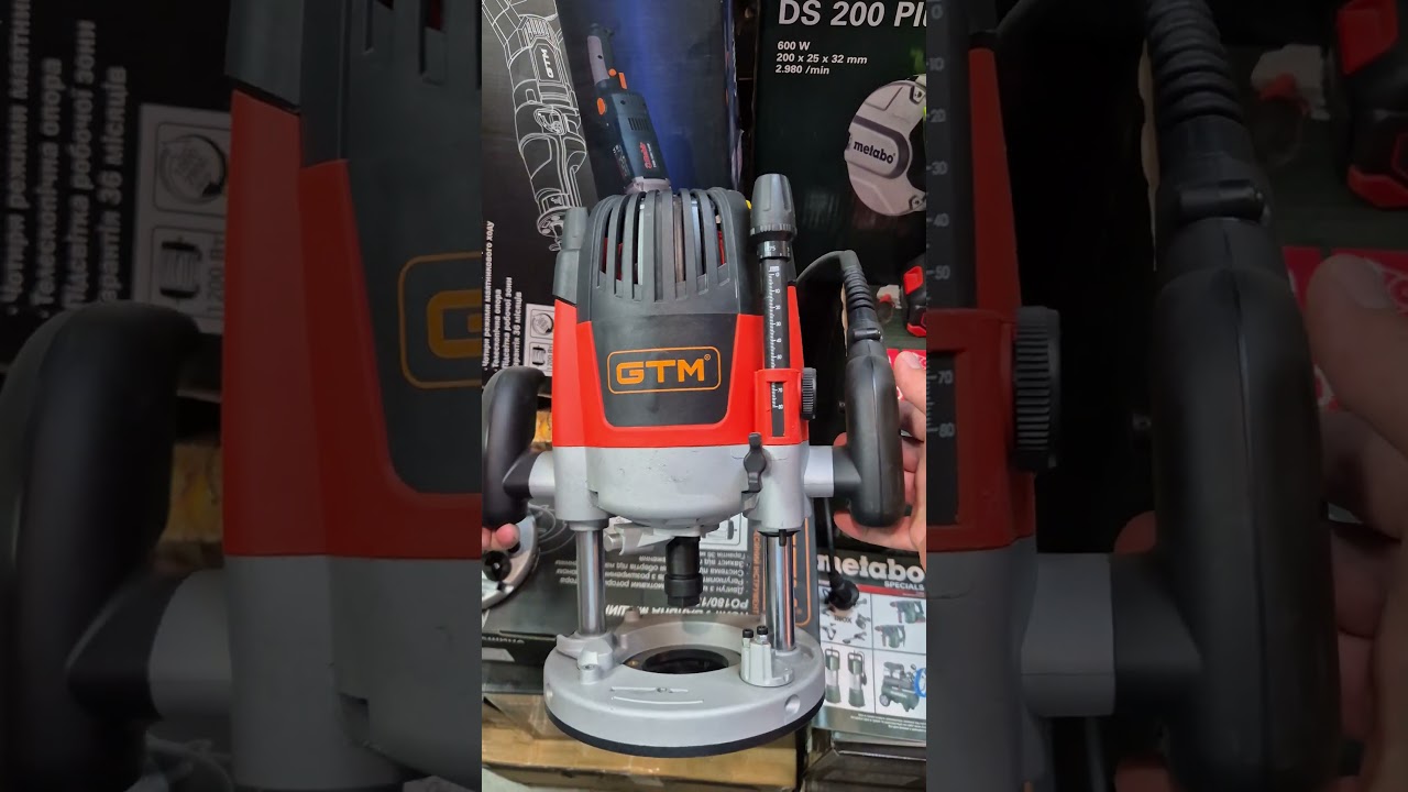 Фрезер мережевий GTM R67/2200VS 2200 Вт (3035) #инструмент