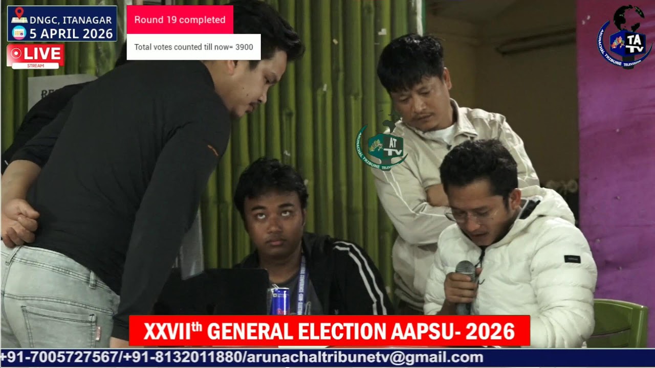 AAPSU votes counting has resumed after round no.15: 3,019 votes counted.
