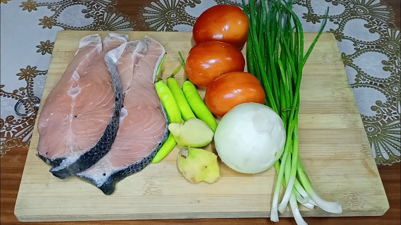 SABAW PALANG ULAM NA // KINAMATISANG SALMON ||