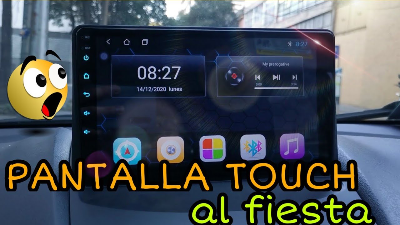 Instalación de nuevo estéreo de pantalla para ford fiesta