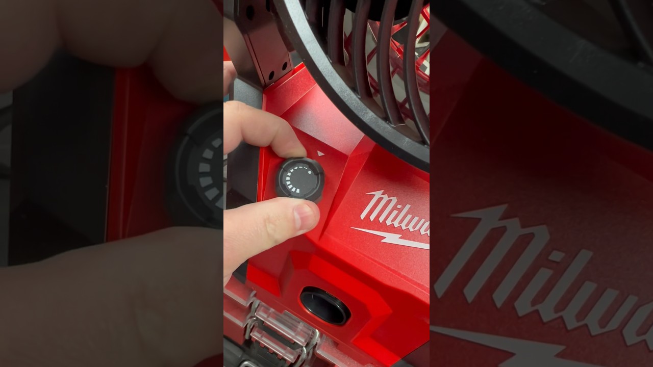First look👀 NEW Milwaukee M18 (and AC) PACKOUT Jobsite Fan - M18AF20 🤜 Coming soon👍