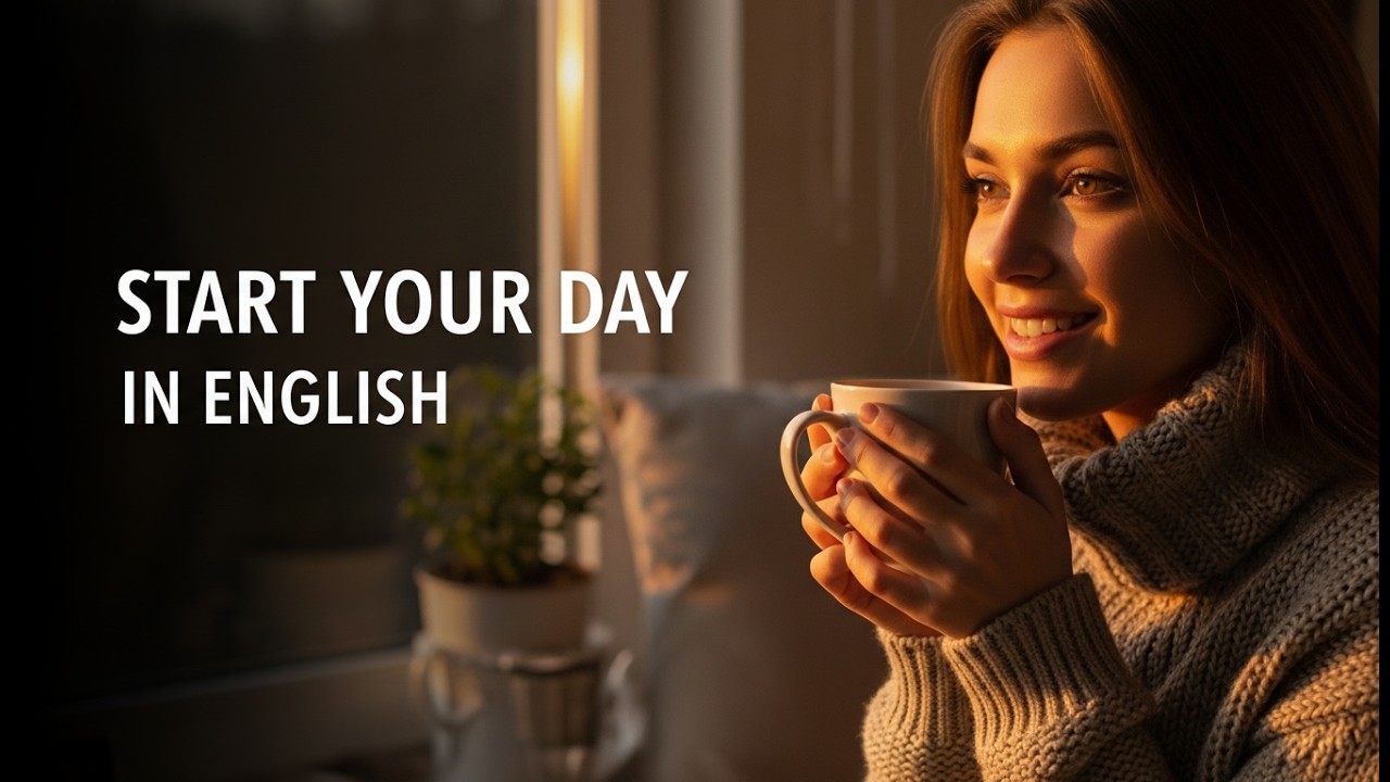My Morning Routine in English ☀️ Slow & Clear Listening Practice