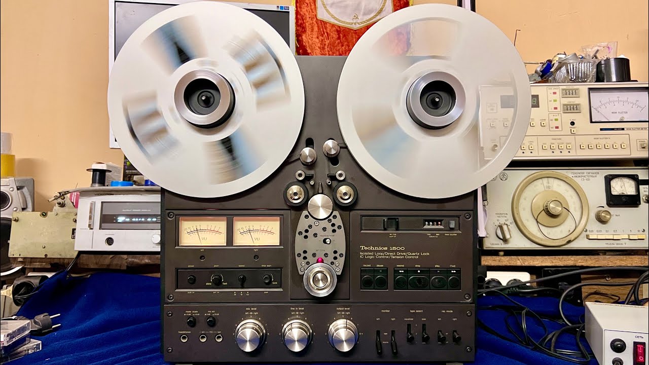 Technics RS-1500U - результат: ремонт и настройка.