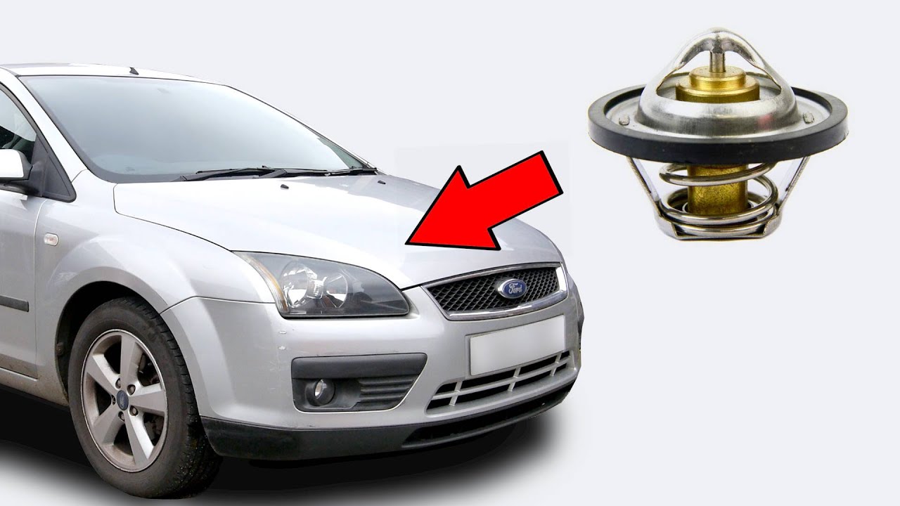 Ford Focus Mk2: How to replace the thermostat  |  1.6 petrol