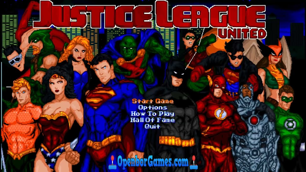 ⭐️ Justice League United OpenBOR Chapter 1: Death Of Superman 【 Download 】