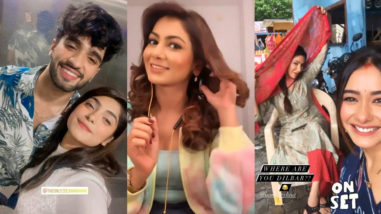 OFFSCREEN MASTI on sets of Kumkum Bhagya!