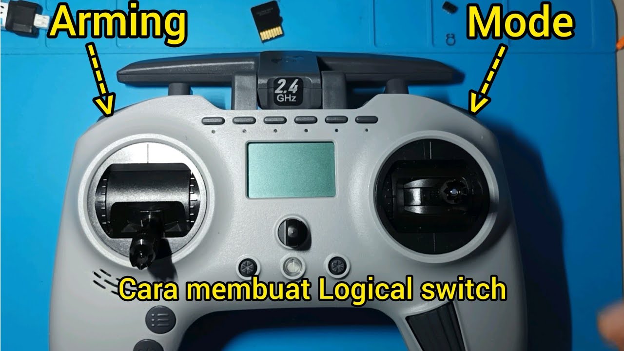cara mengatur logical switch (create arm switch) jumper T PRO