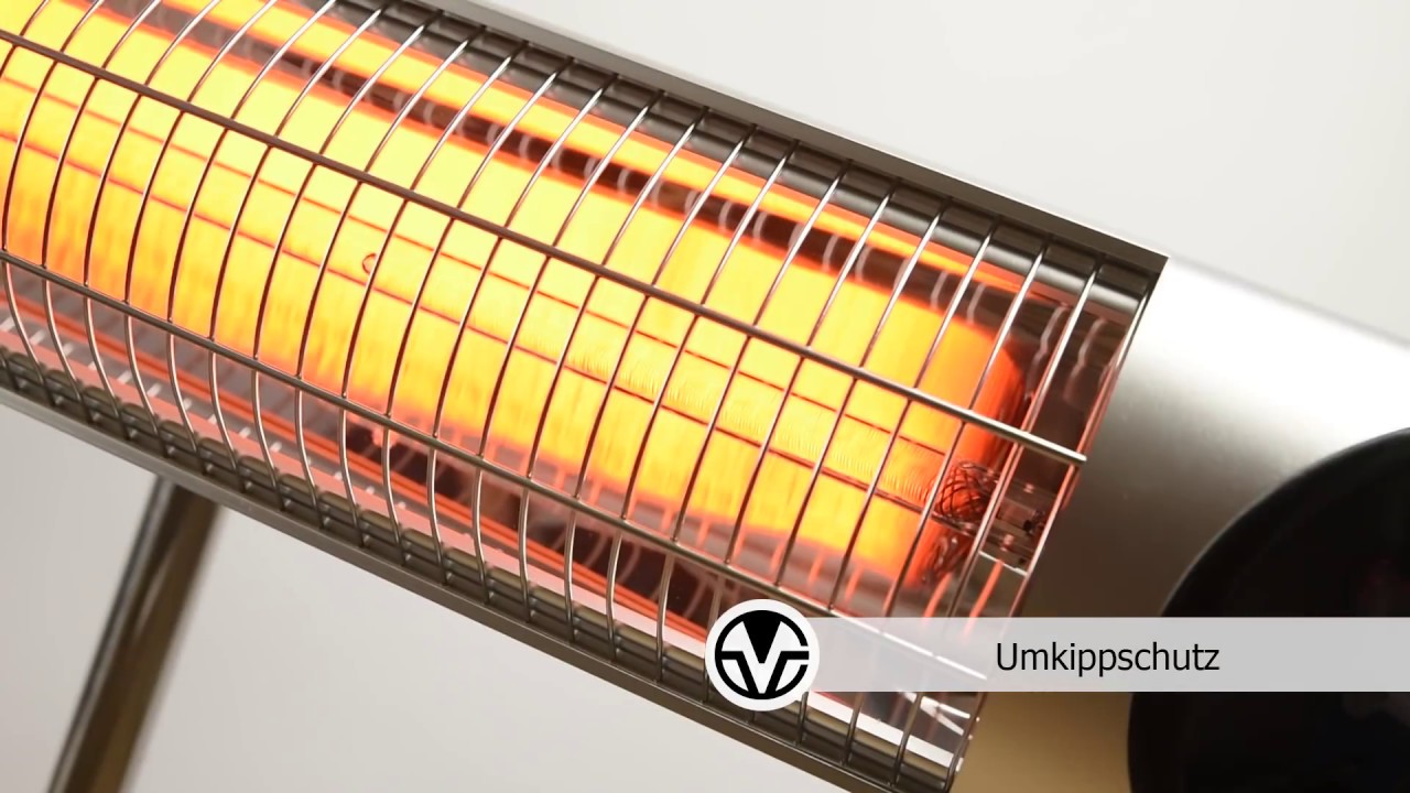 Infrarot Heizstrahler Blade SR 2500 von veito - Produktvideo