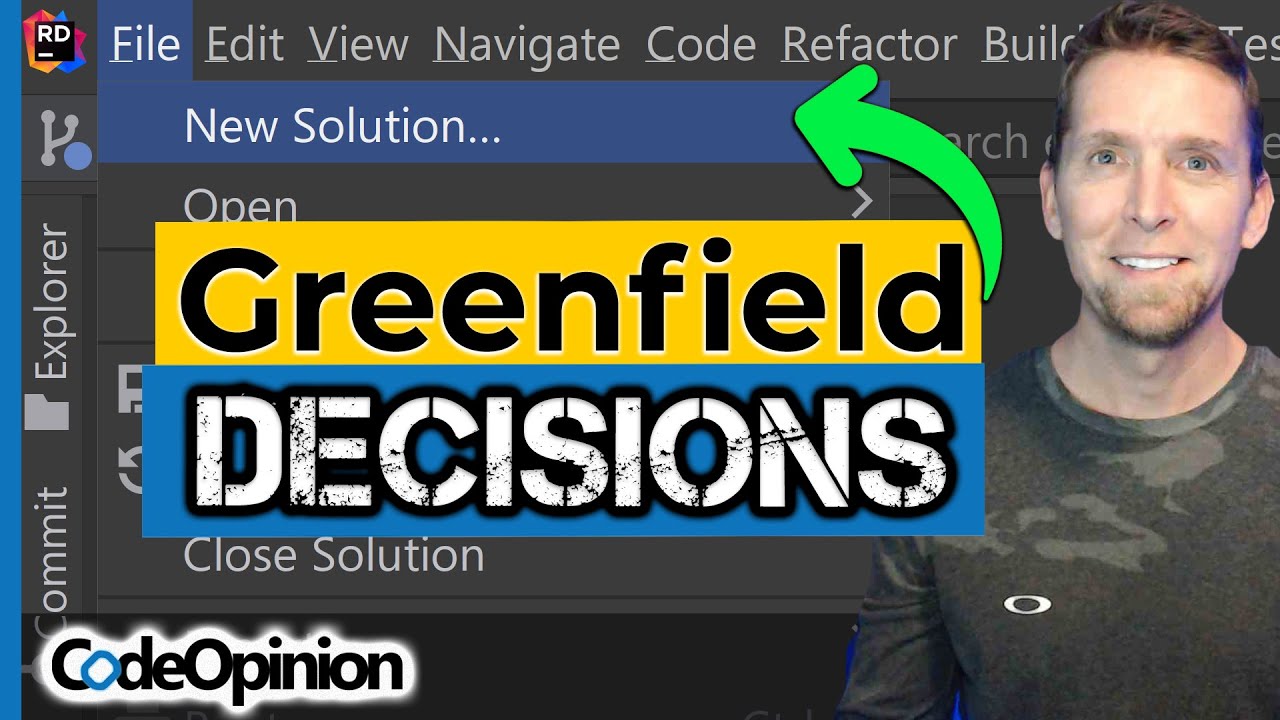 Greenfield Project? Start HERE!