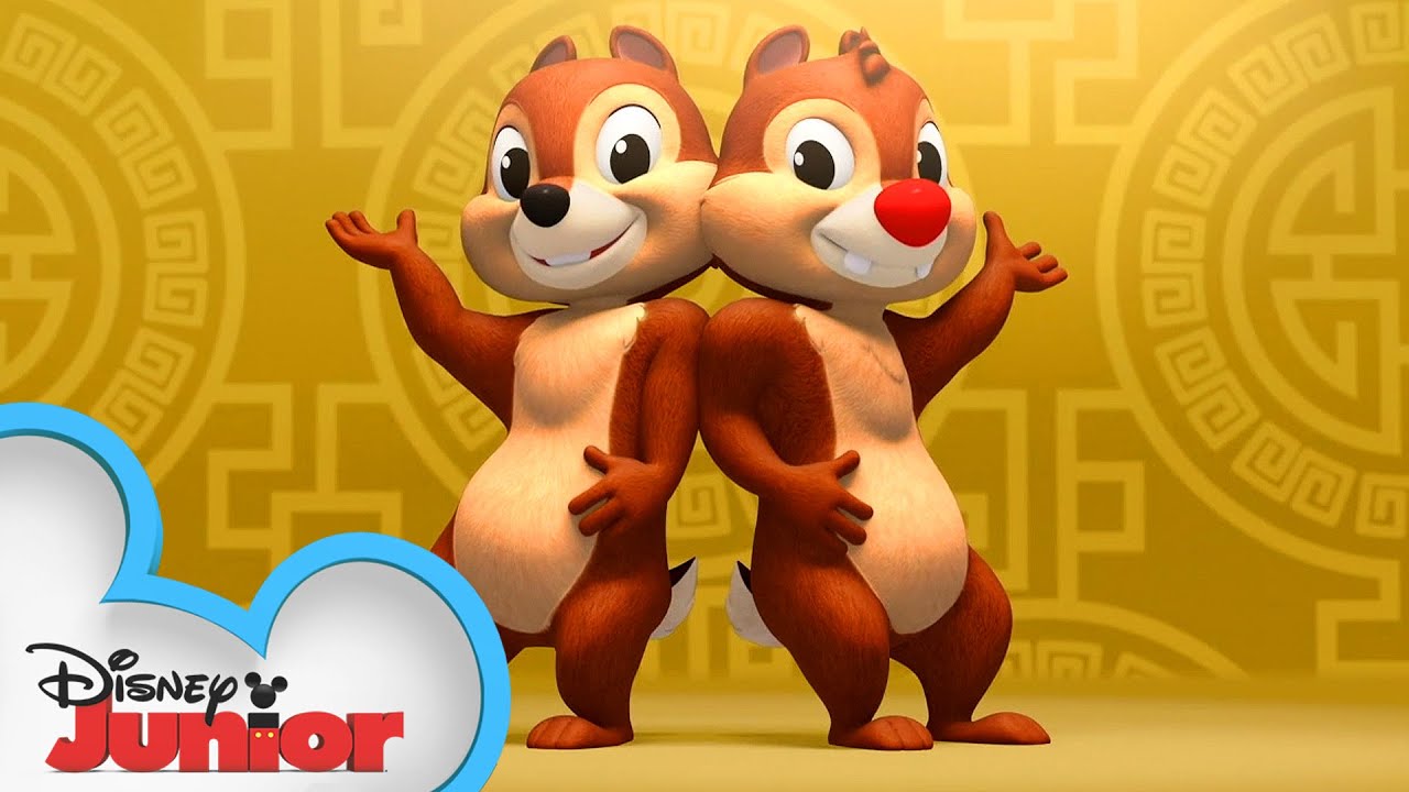 Let's Go to China! |  Shake Your Tail with Chip ‘n Dale! | @disneyjr