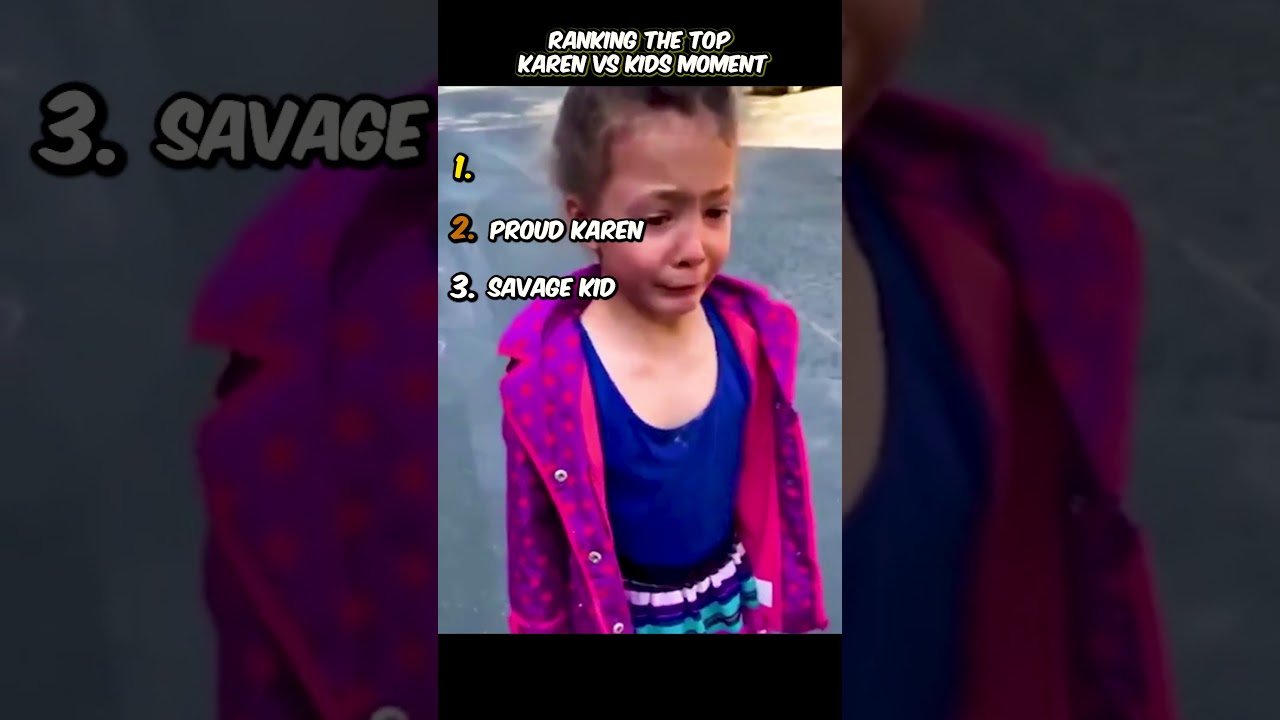Top 3 Karens Who Went After Kids 😡🧒 | Karen vs Kids Ranking #Shorts