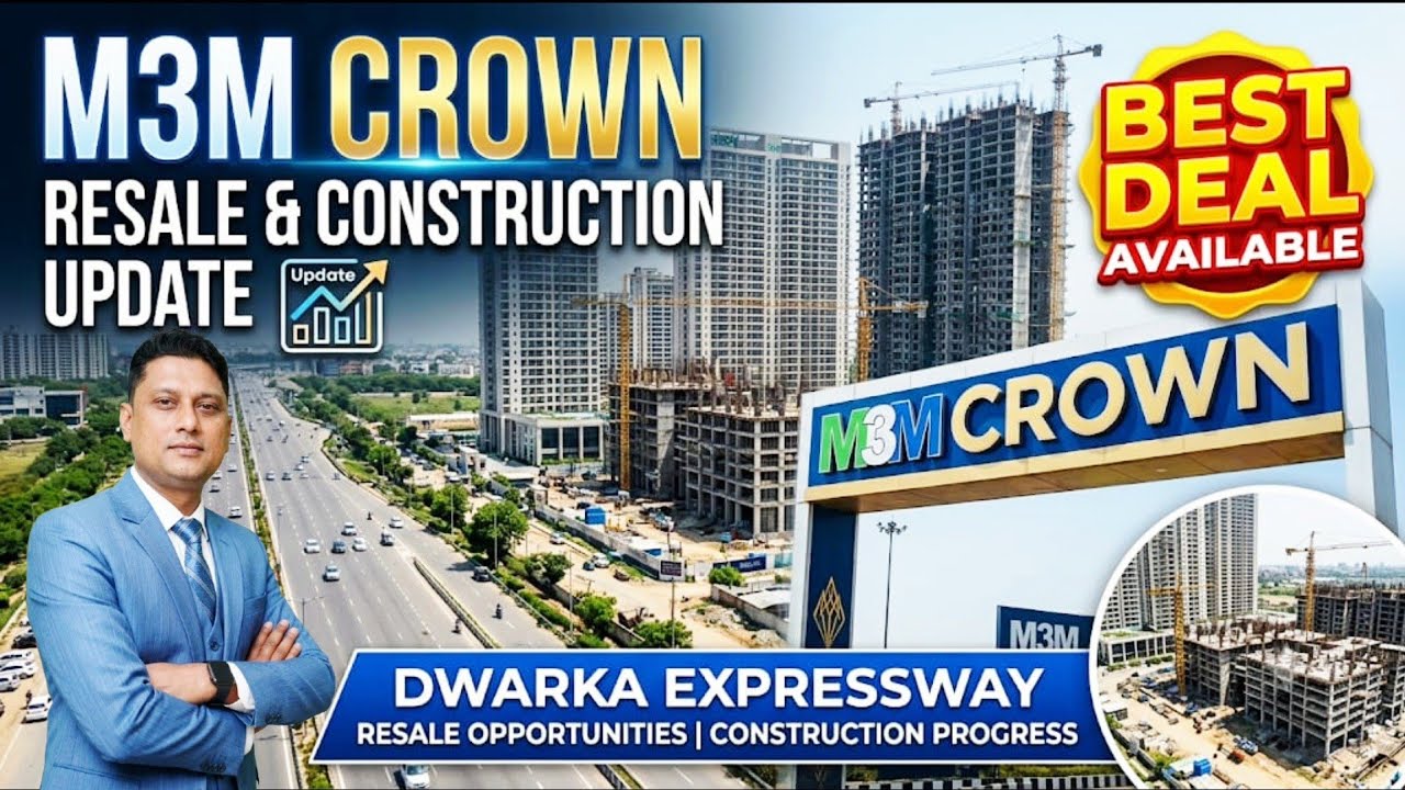 M3M Crown Sector 111 Gurgaon | Resale & Construction Update | Dwarka Expressway