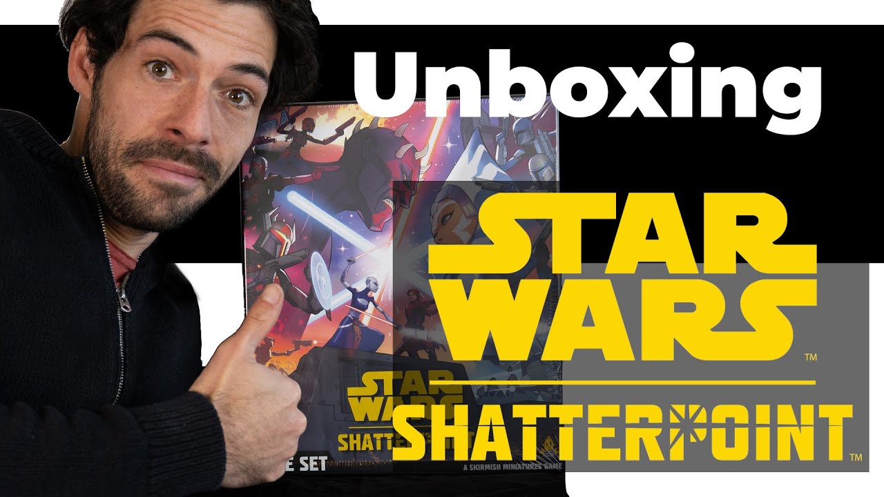 Star Wars Shatterpoint Core Box unboxing - Erste Eindrücke zu dem Miniaturen