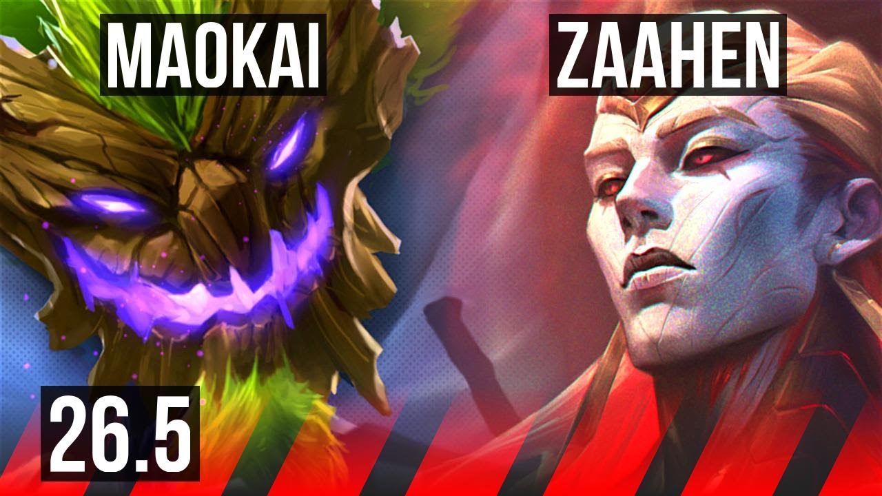 MAOKAI vs ZAAHEN (TOP) | KR Master | 26.5