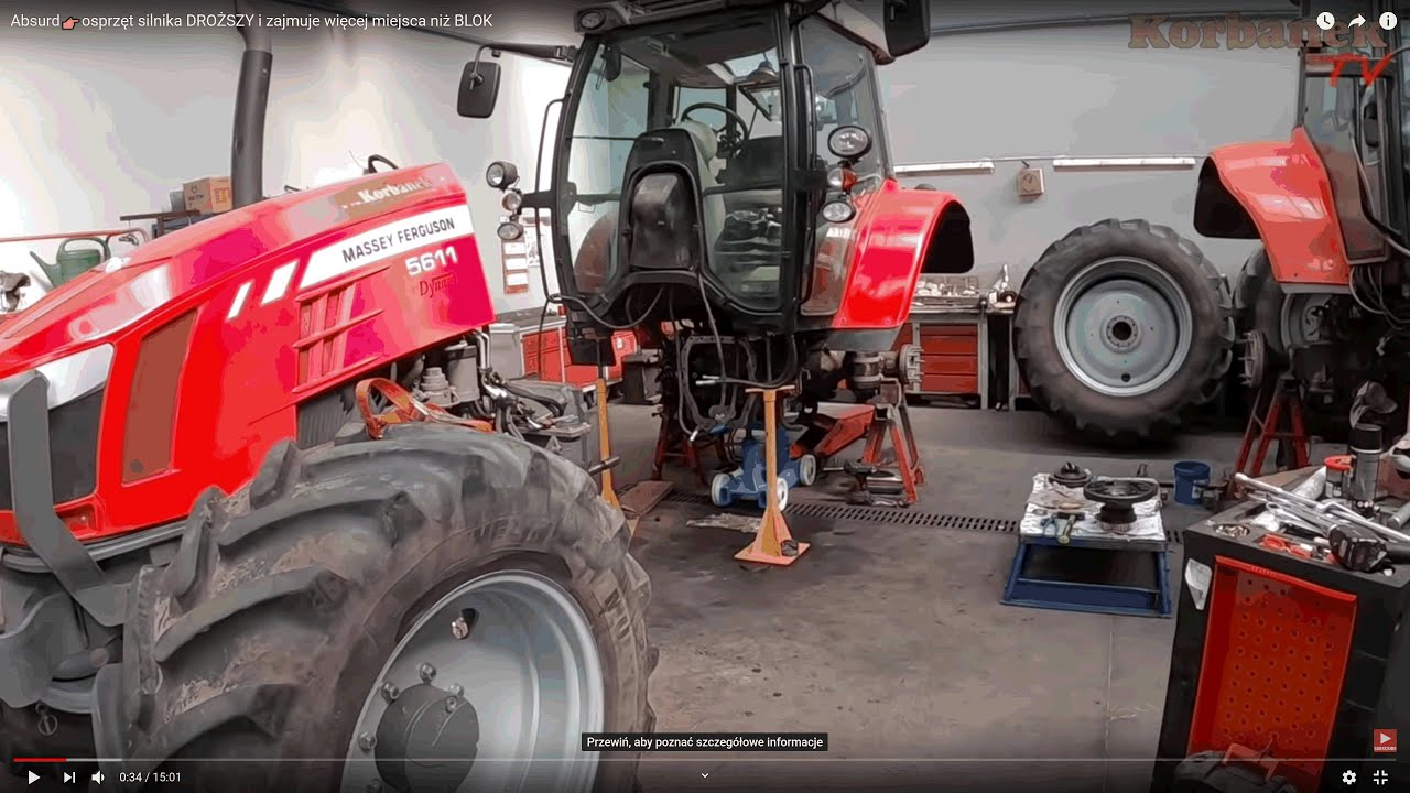 Ktoś będzie musiał zapłacić 👉Producent osi ciągnika Massey Ferguson 5611 się nie popisał [Korbanek]