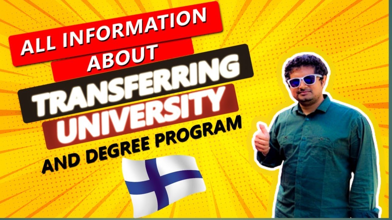 How to Transfer University or Degree Program in Finland