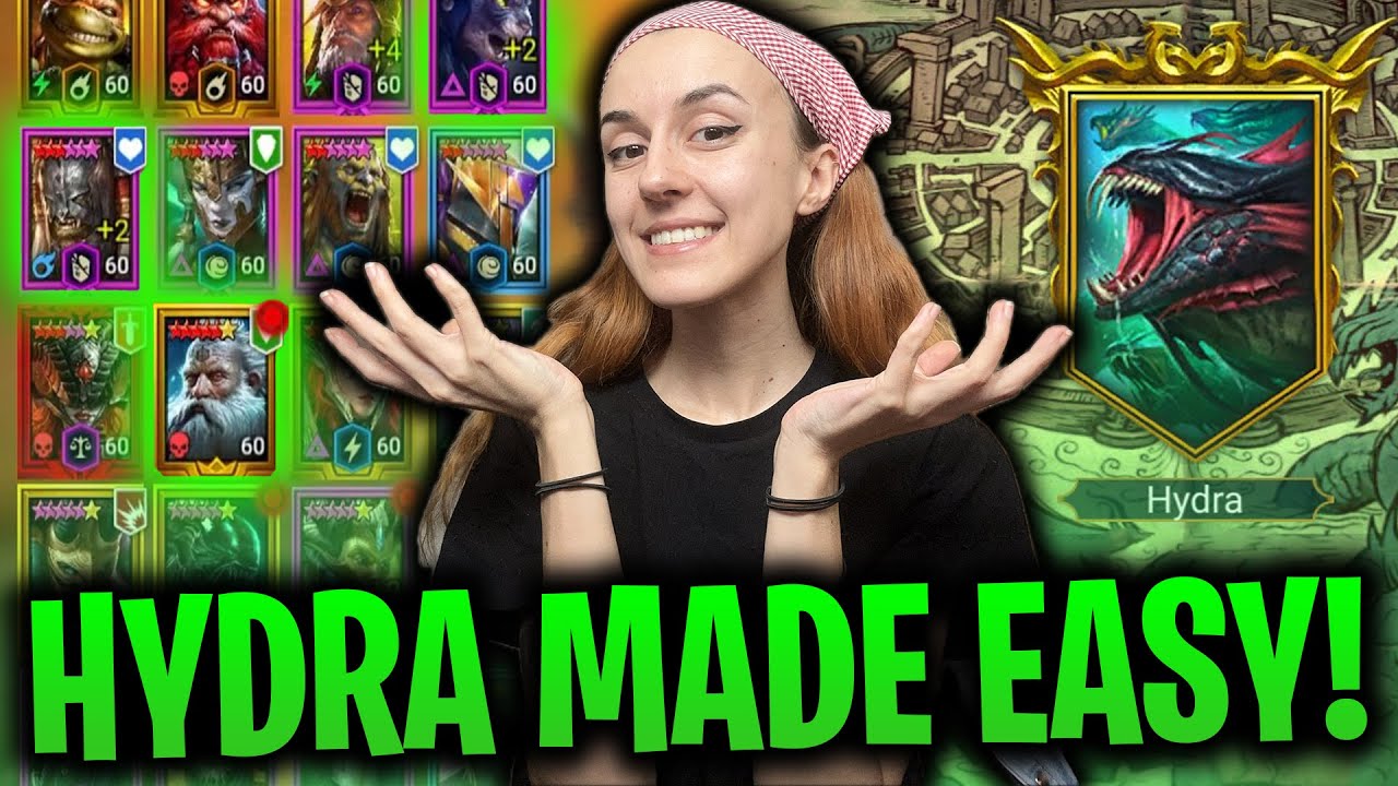 BUILD THESE INSANE HYDRA CHAMPS! Account Takeover Tips (Raid Shadow Legends)