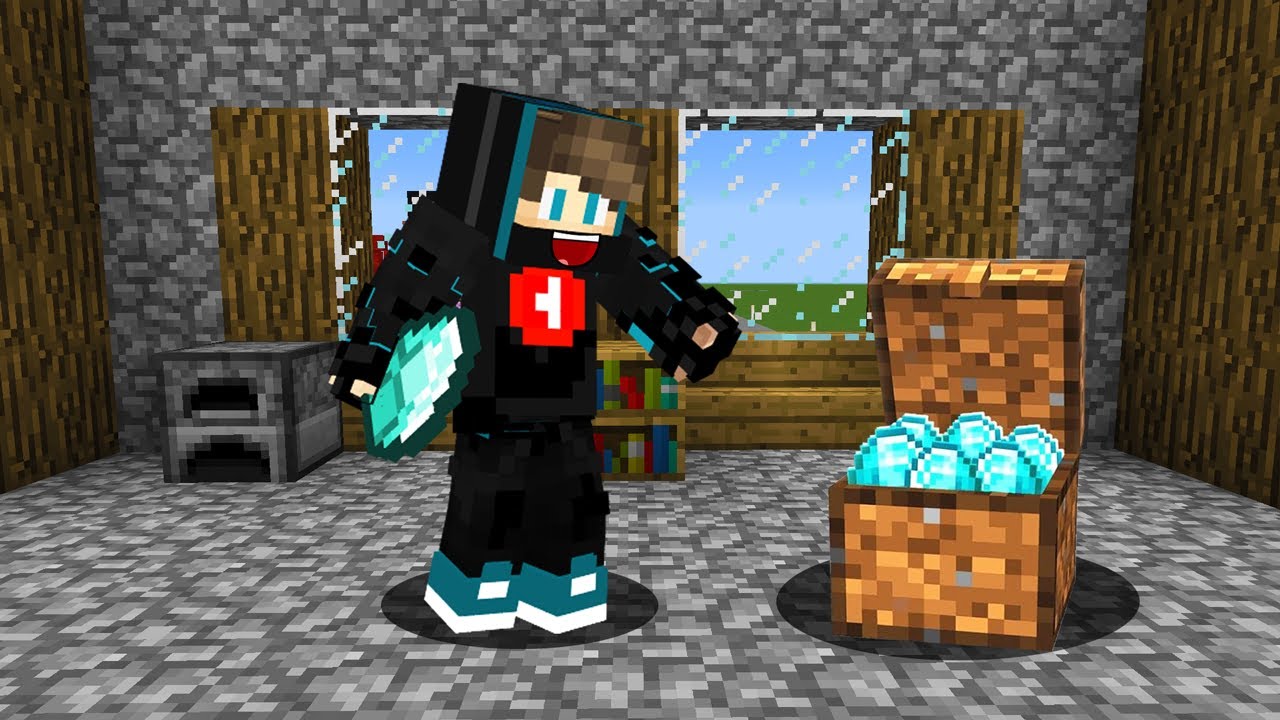 ماين كرافت : لكن شوفو شنو لقيت داخل صندوق الديرت  !!؟ 😱🔥