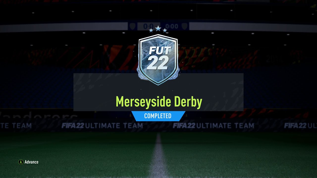 FIFA 22 Merseyside Derby SBC - Total Cost: 9,400 Coins