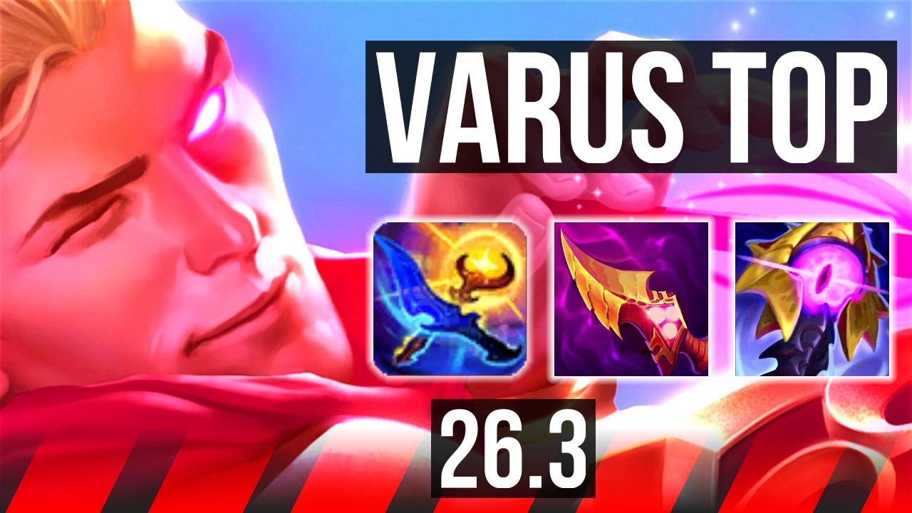 VARUS vs ZAAHEN (TOP) | KR Diamond | 26.3