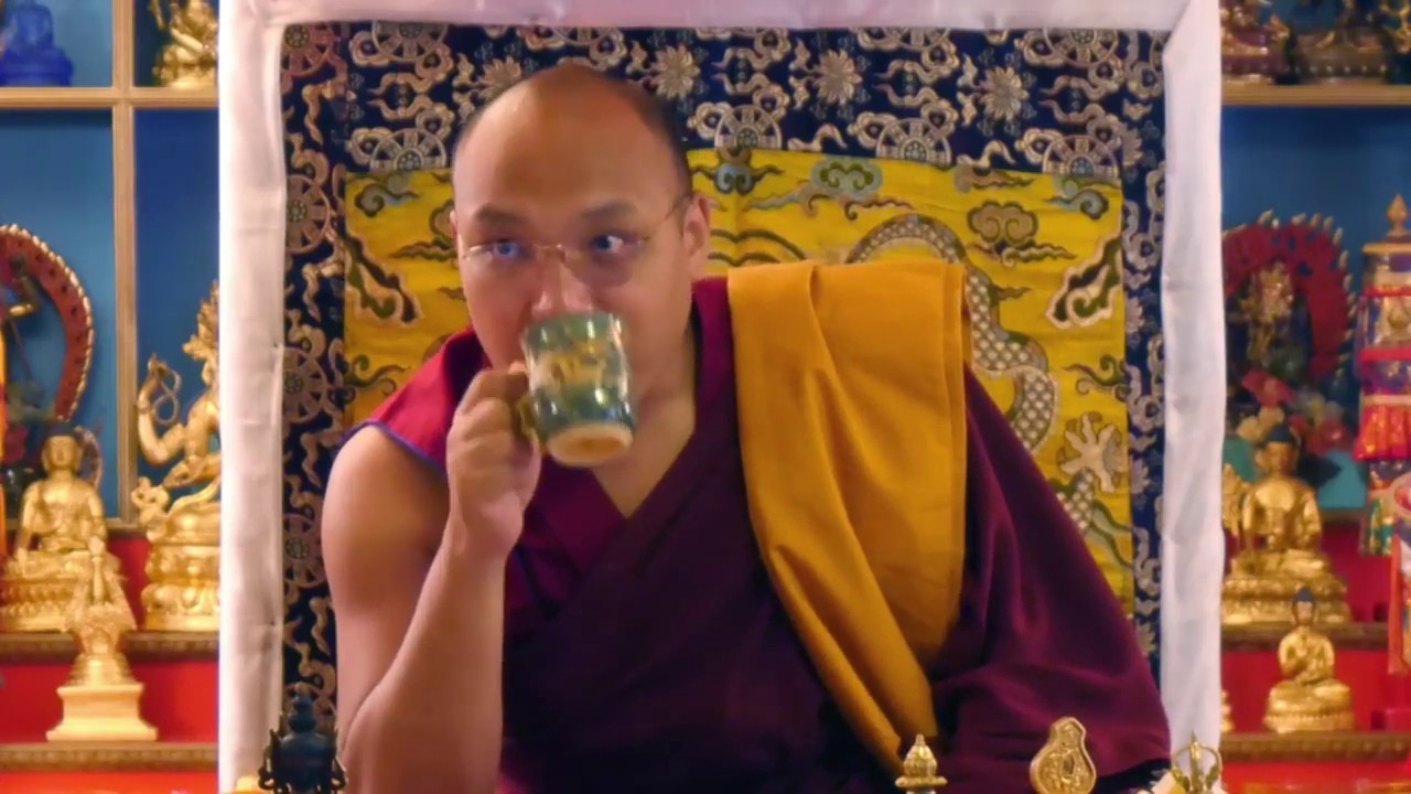 The 17th Karmapa, Ogyen Trinley Dorje, at German Buddhist Institute Karma Tengyal Ling, 05 Sep 2015