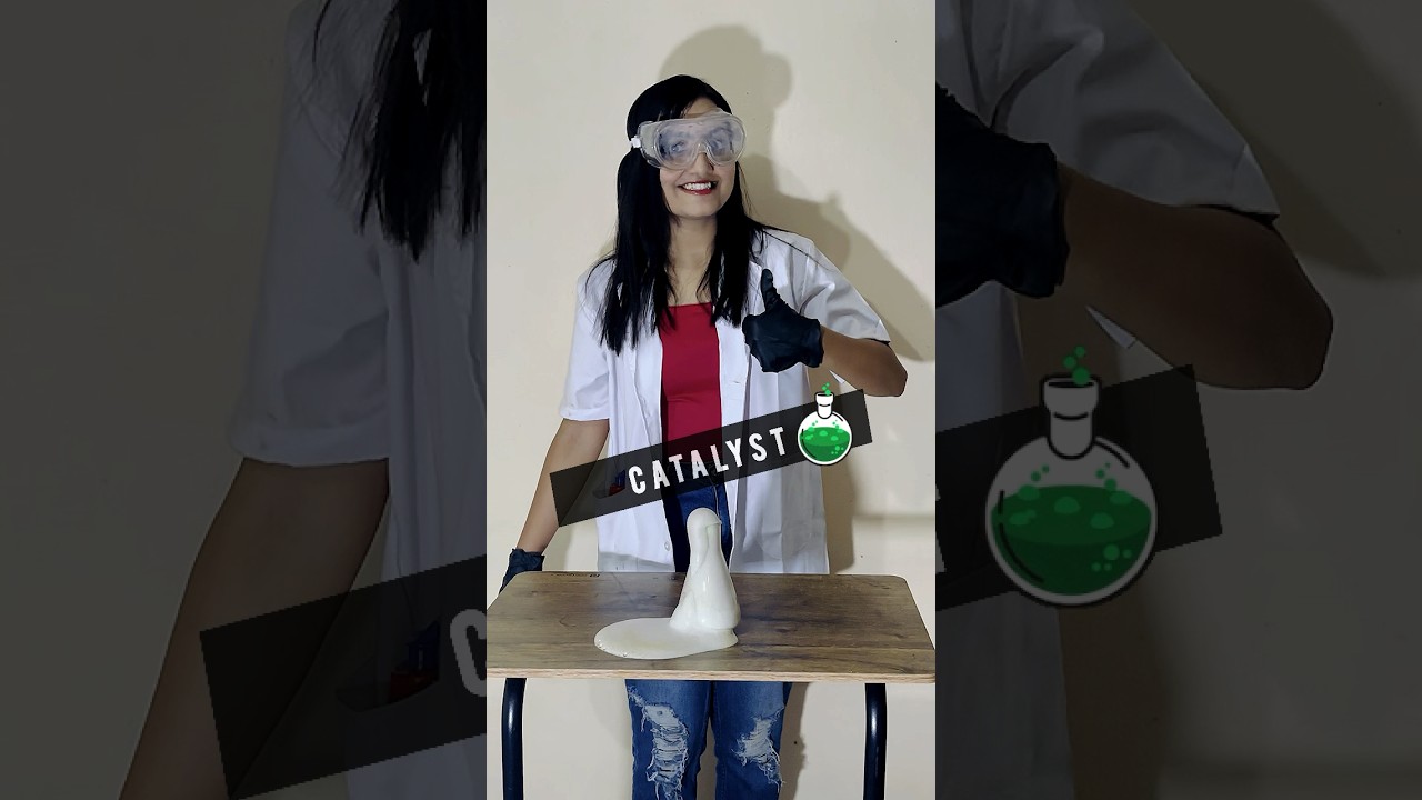 What is catalyst in chemical reaction | Science Experiment | #shorts #catalyst #scienceexperiment