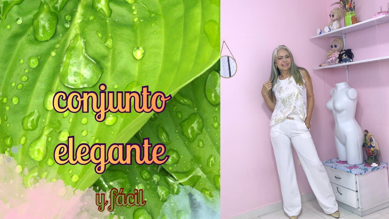 CONJUNTO ELEGANTE FÁCIL Y RÁPIDO 