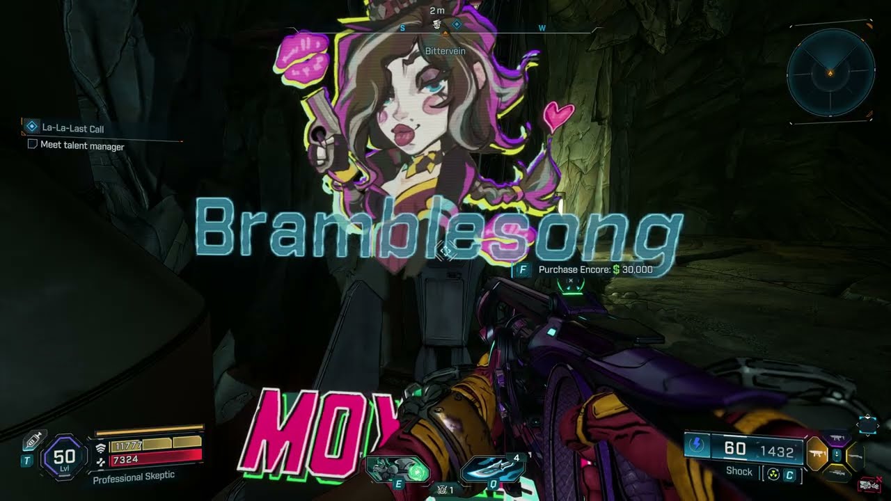 Borderlands 4 - Song's Over -  Kill Bramblesong in Abondoned Auger Mine   UVHM1