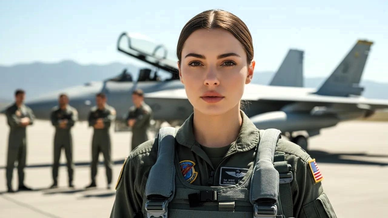 Ukrywała swoją przeszłość z Top Gun przez 12 lat – aż wezwanie z F-22 zmusiło ją do powrotu do nieba